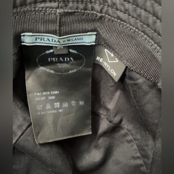 Prada Classic Black Bucket Hat - Picture 6 of 6